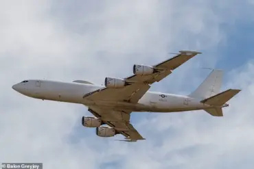 US Navy's Doomsday Plane Spotted Over Critical Nuclear Command Center