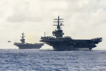 Pentagon Moves USS Carl Vinson Carrier Strike Group Under CENTCOM Control