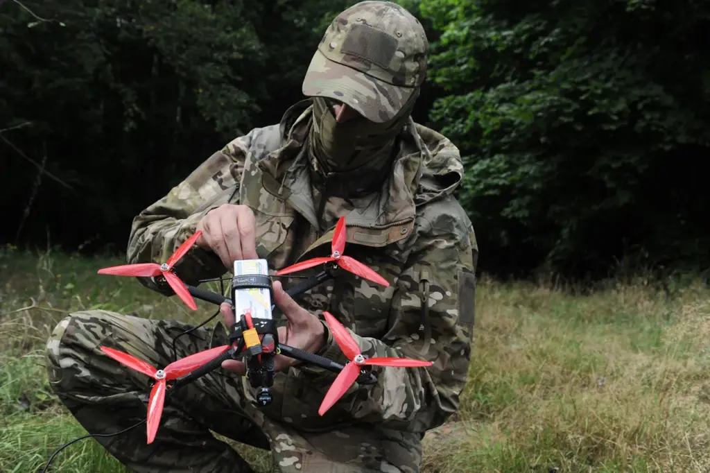 Russian FPV Drone Conducts Attack in Ukrainian-Controlled Zaporizhzhia