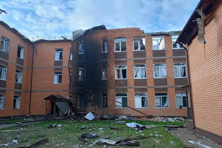 Ukrainian Forces Attack Kursk Region with Drones, Damage Oil Refinery and School