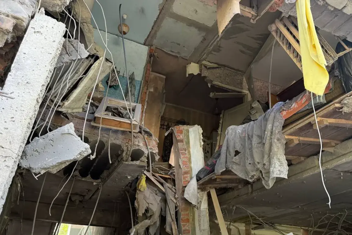 Governor Khinstyn Reports Damage to Rylsk Buildings After Ukrainian UAV Attack, Citing Shattered Windows and Roof Damage