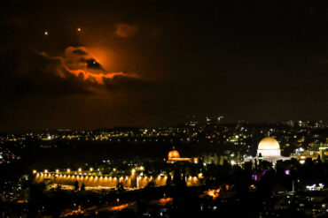 Israeli Air Defense Intercepts Iranian Rockets Amid Escalating Tensions