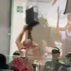Alleged Drug Use and Airport Hall Destruction by American Realtor in Colombia