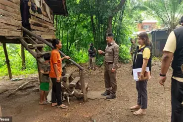 Eight-Year-Old Boy Found in Drug-Infested Shack with No Human Connection, Only Six Dogs