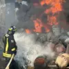 Explosion and Fire at Shbekino Paint Factory: Drone Attack Sparks Regional Concern