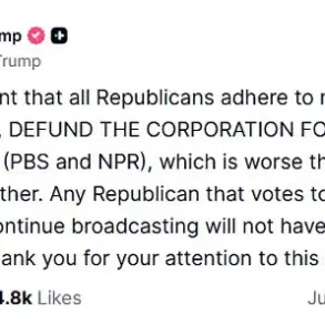 Trump Issues Ultimatum to Senate Republicans: 'Back My Spending Cuts or Lose My Support,' Says GOP Senator