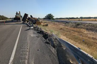 A Hair's-Breadth Escape: Truck Driver Tabitha Farely Avoids Disaster on I-15