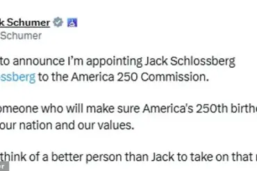 Controversial Appointment of JFK Grandson to America 250 Commission Sparks Outcry as Senate Minority Leader Faces Backlash Over Polarizing Social Media Figure