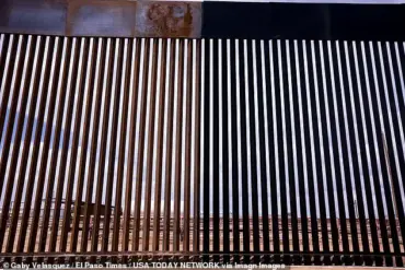 DHS's Black-Painted Border Wall Sparks Debate Over Cost and Effectiveness