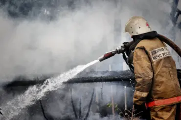 Fire from Ukrainian Drone Crash Contained in Rostov-on-Don