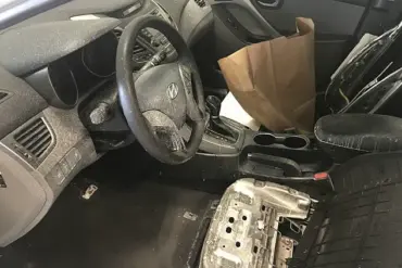 Late-Breaking: Eerie New Images Reveal Haunting Aftermath of Kohberger's Stripped Car in Idaho Murders Case