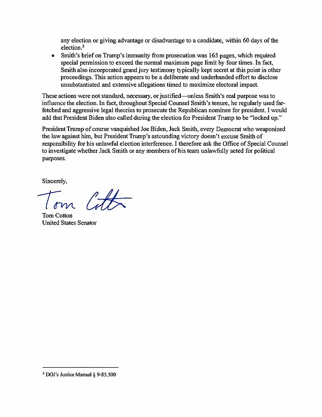 Late-Breaking: OSC Investigates Jack Smith, Trump's Former Prosecutor, as Legal Battle Intensifies Under New Administration