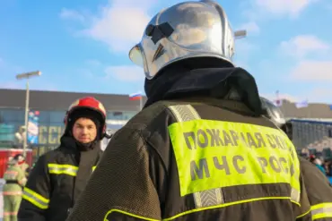 Limited Access: Fire in Adler, Russia Following Drone Attack, Officials Yet to Confirm Cause