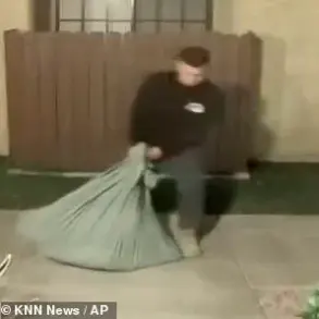 Surveillance Footage Captures Husband Dragging Wrapped Object Hours Before Wife's Disappearance