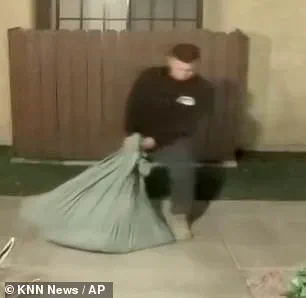 Surveillance Footage Captures Husband Dragging Wrapped Object Hours Before Wife's Disappearance